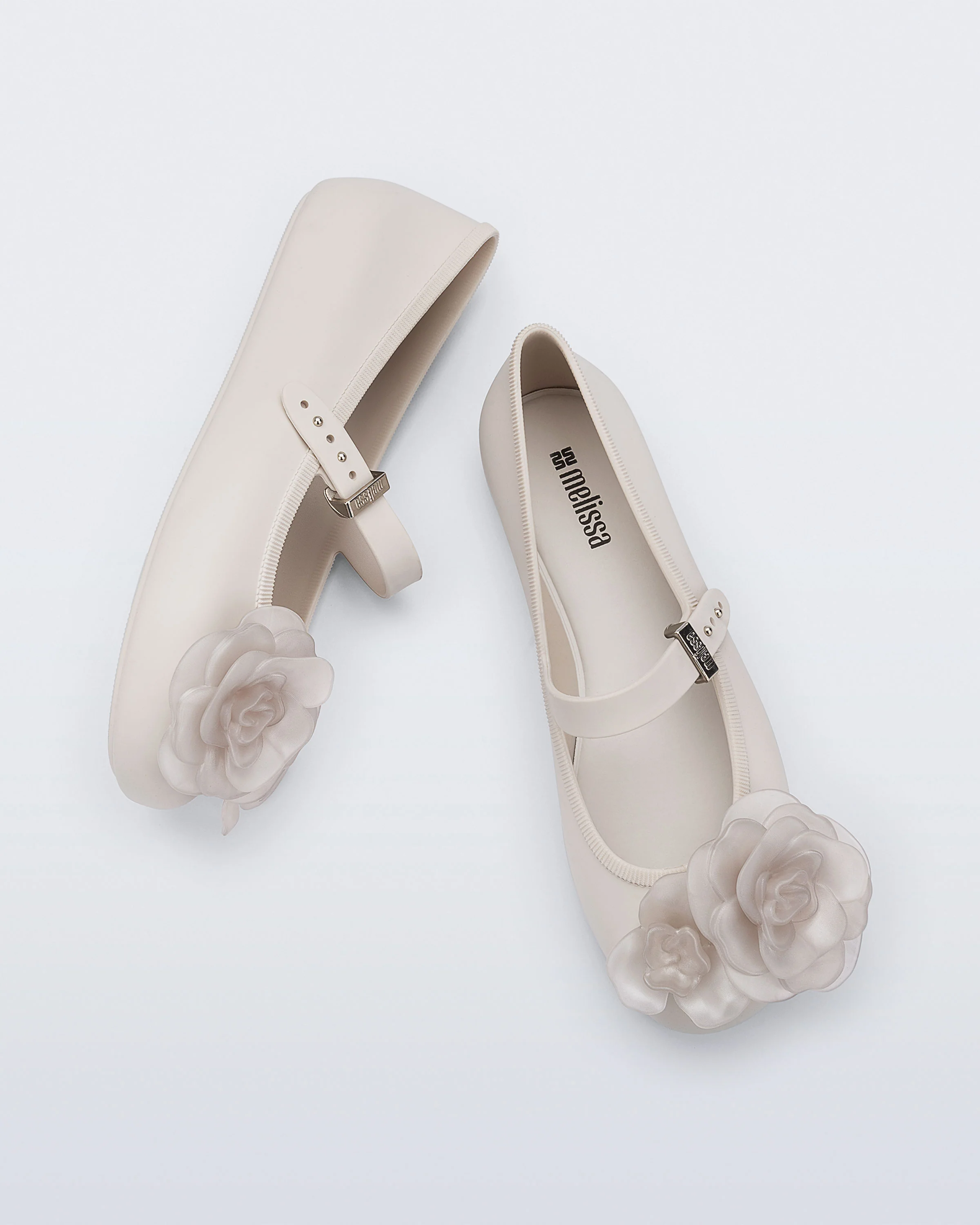 Melissa Ballerina Petals Beige - Image 4