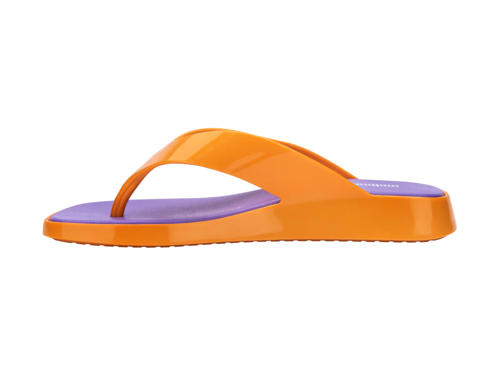 Melissa Brave Flip Flop - Orange Lilac - Image 3