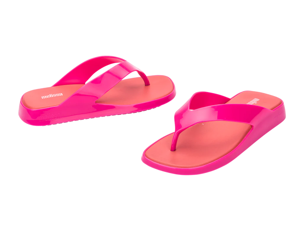 Melissa Brave Flip Flop - Pink Orange - Image 4