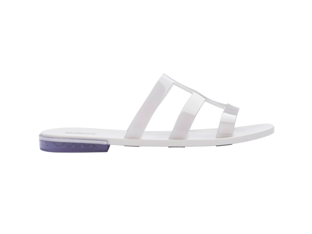 Melissa Caribe Slide - White