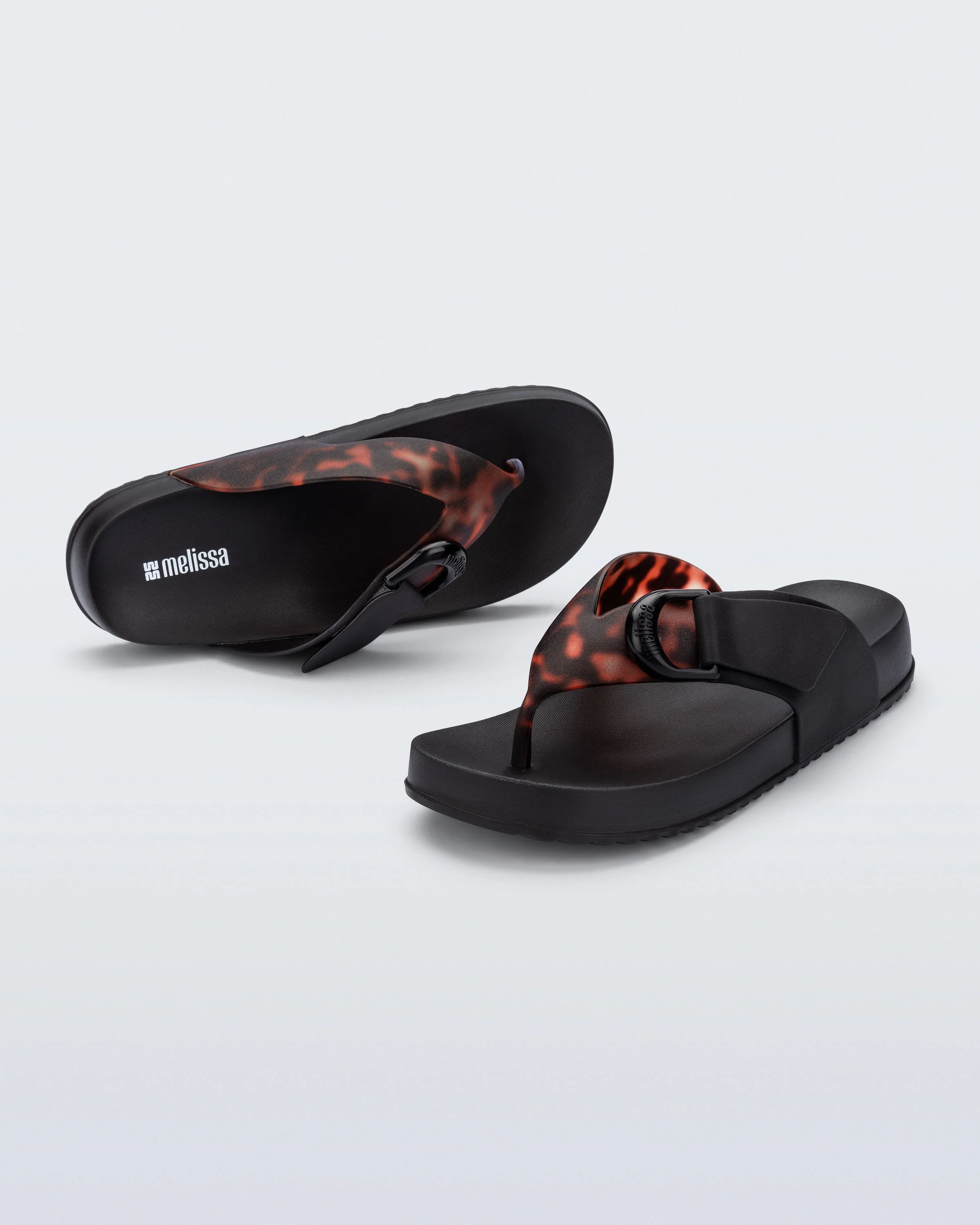 Melissa Cozy Thong Black - Image 3