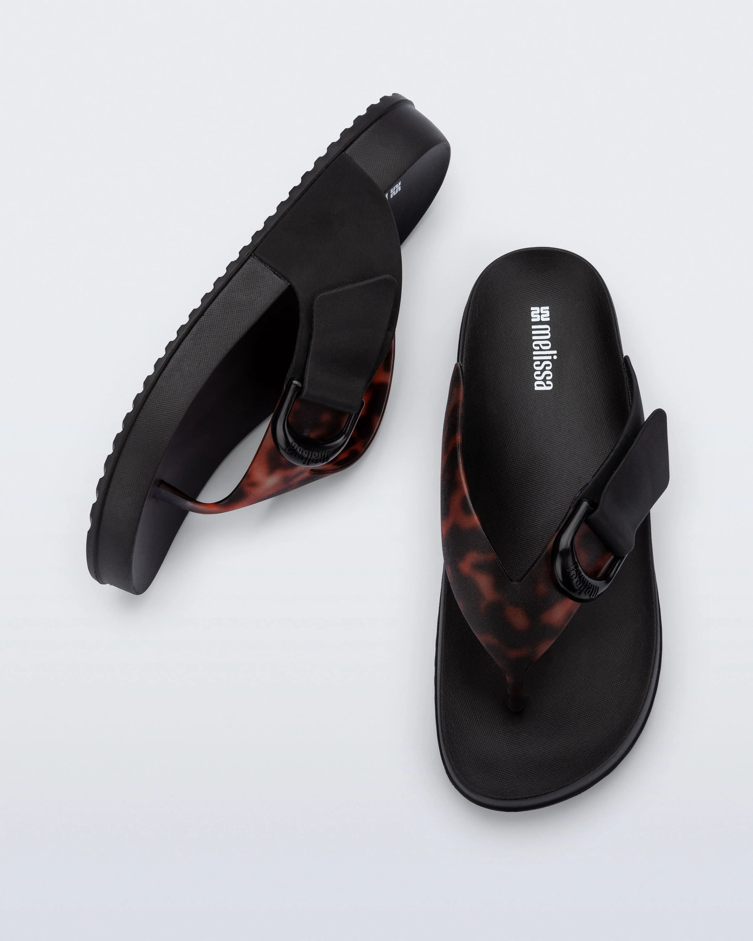 Melissa Cozy Thong Black - Image 4