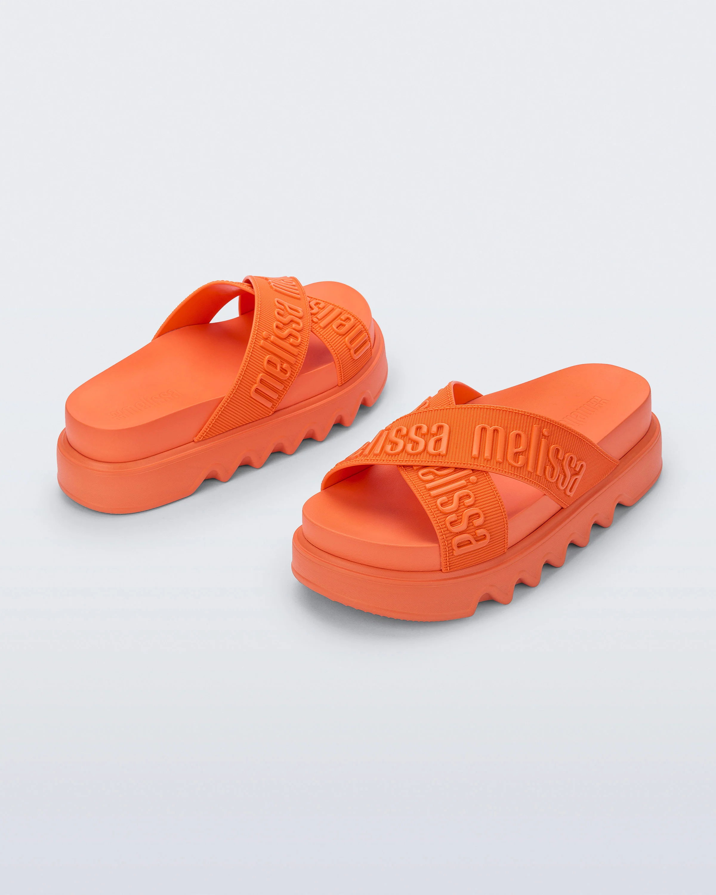 MELISSA CROSS M LOVER PLATFORM ORANGE - Image 3