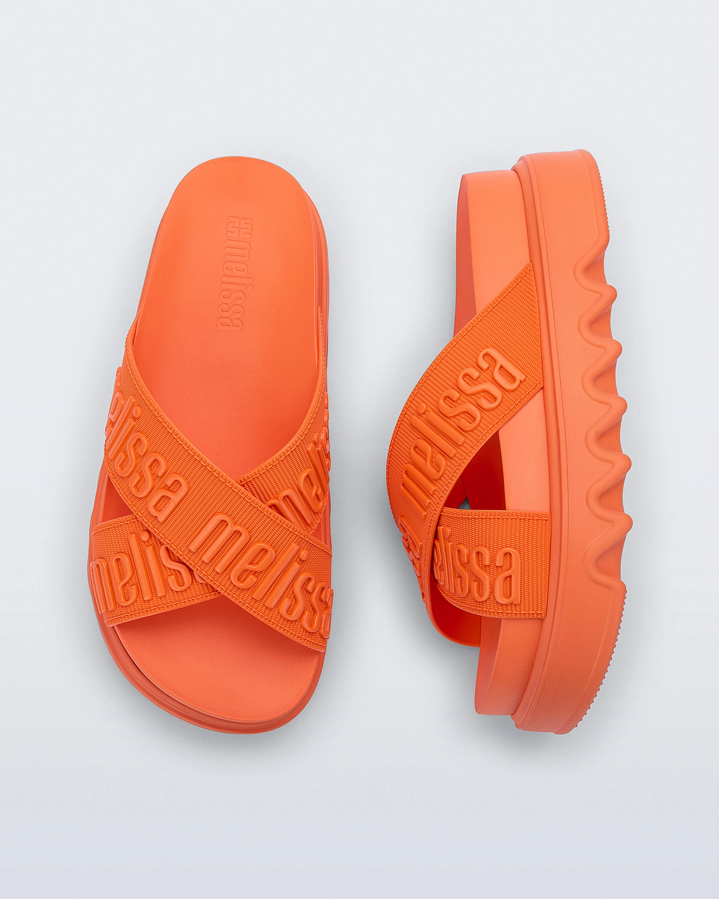 MELISSA CROSS M LOVER PLATFORM ORANGE - Image 4