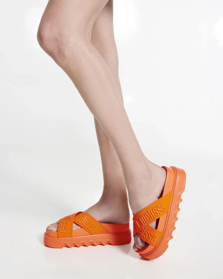 MELISSA CROSS M LOVER PLATFORM ORANGE - Image 5