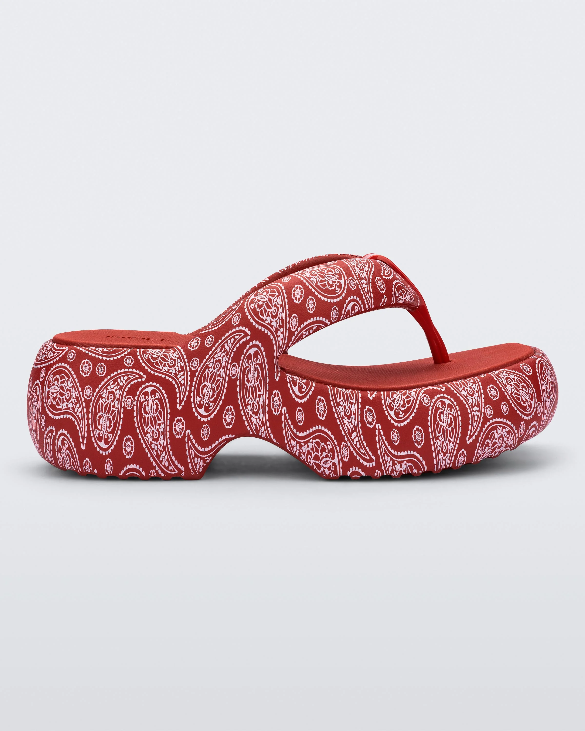 Melissa Free Fuzzy Printed Platform - Image 5
