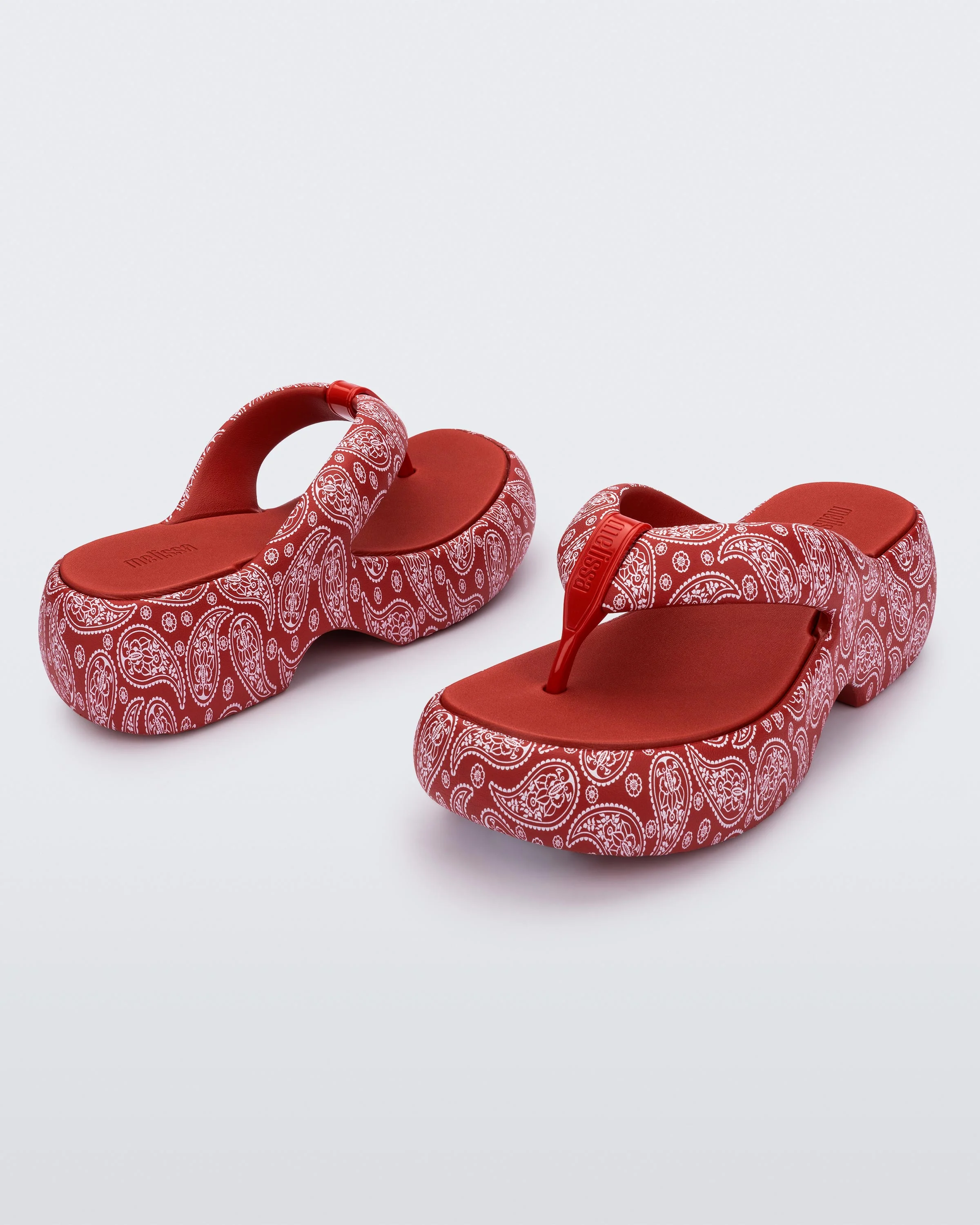 Melissa Free Fuzzy Printed Platform - Image 8