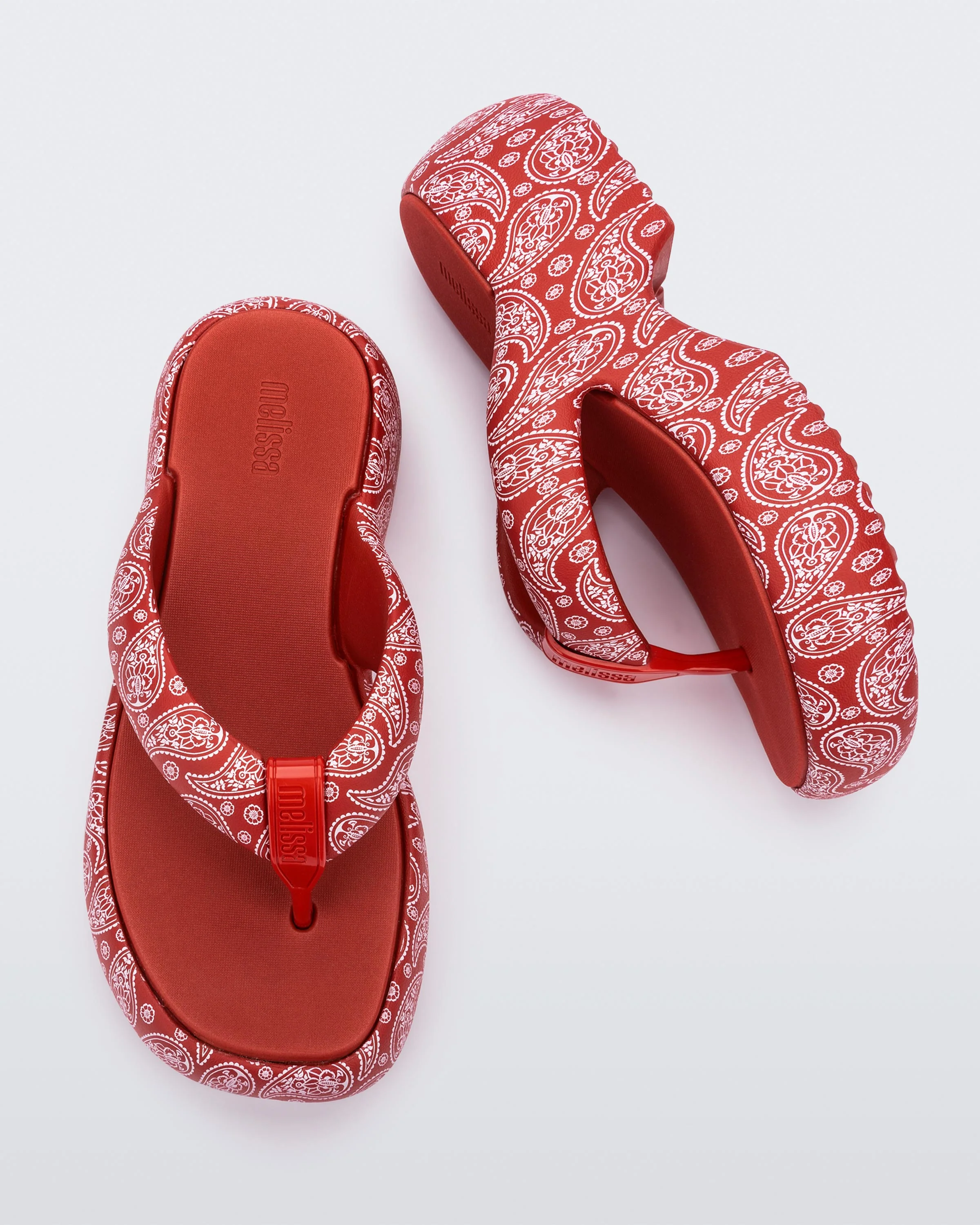 Melissa Free Fuzzy Printed Platform - Image 9