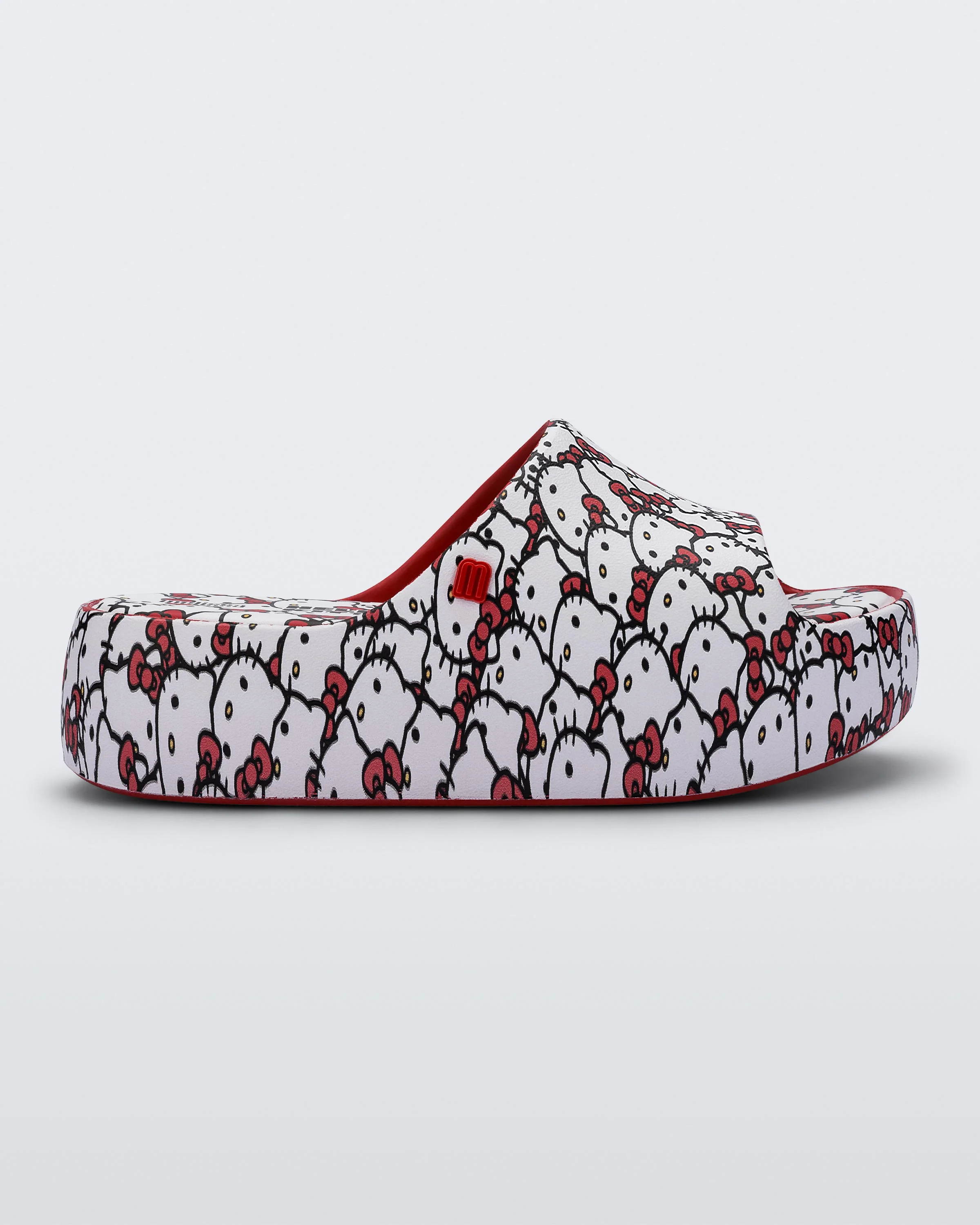 MELISSA FREE PLATFORM SLIDE + HELLO KITTY RED