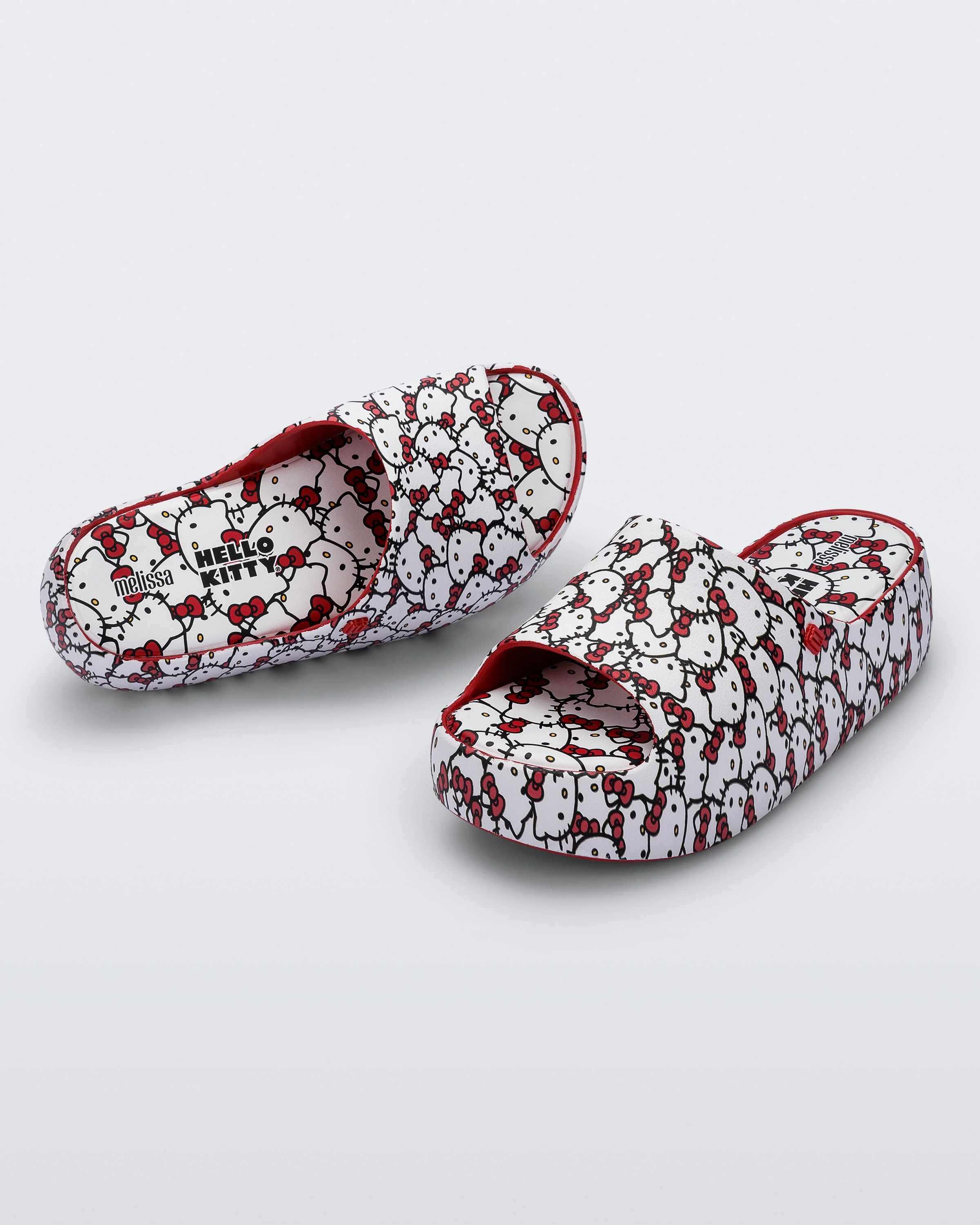 MELISSA FREE PLATFORM SLIDE + HELLO KITTY RED - Image 3