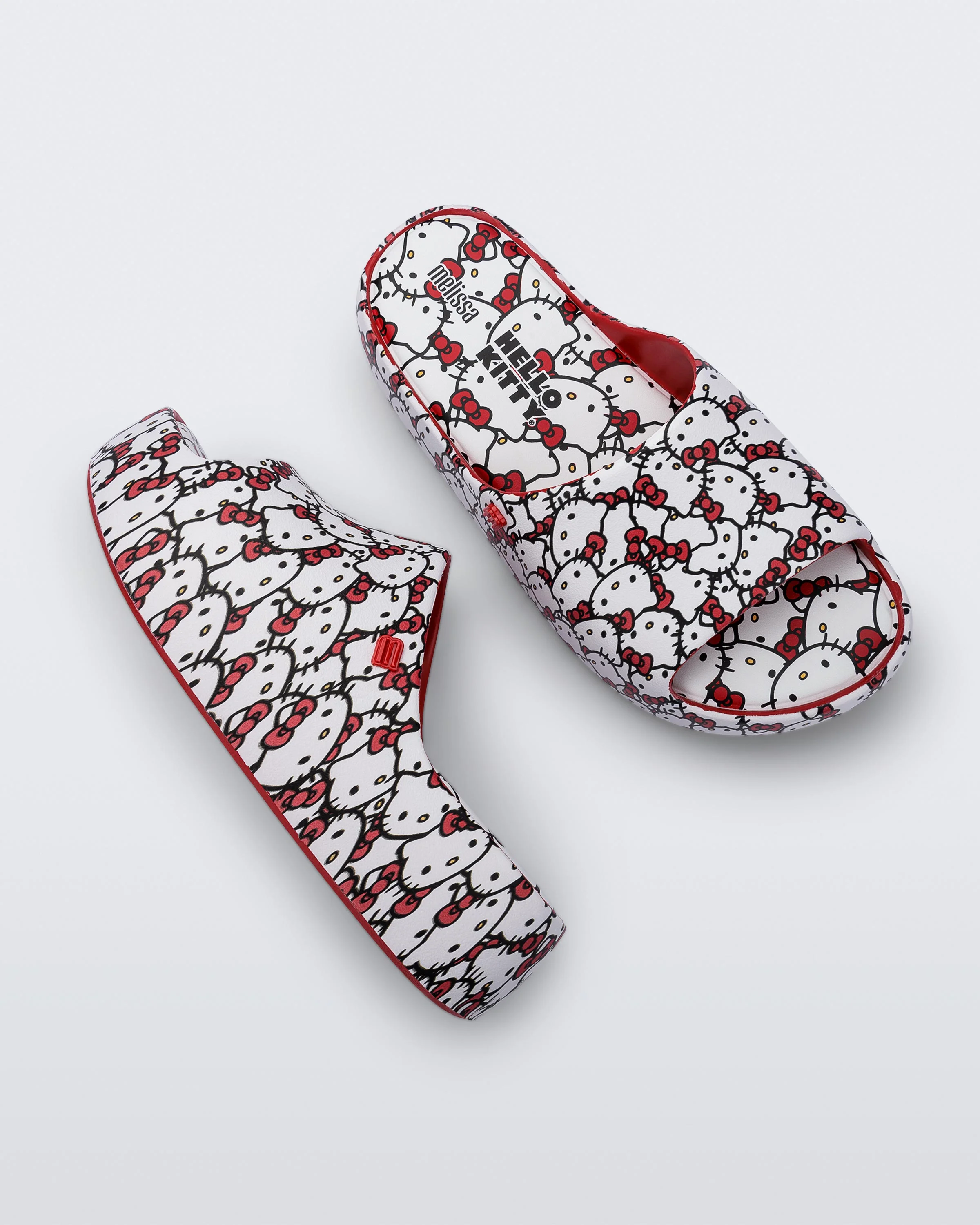 MELISSA FREE PLATFORM SLIDE + HELLO KITTY RED - Image 5