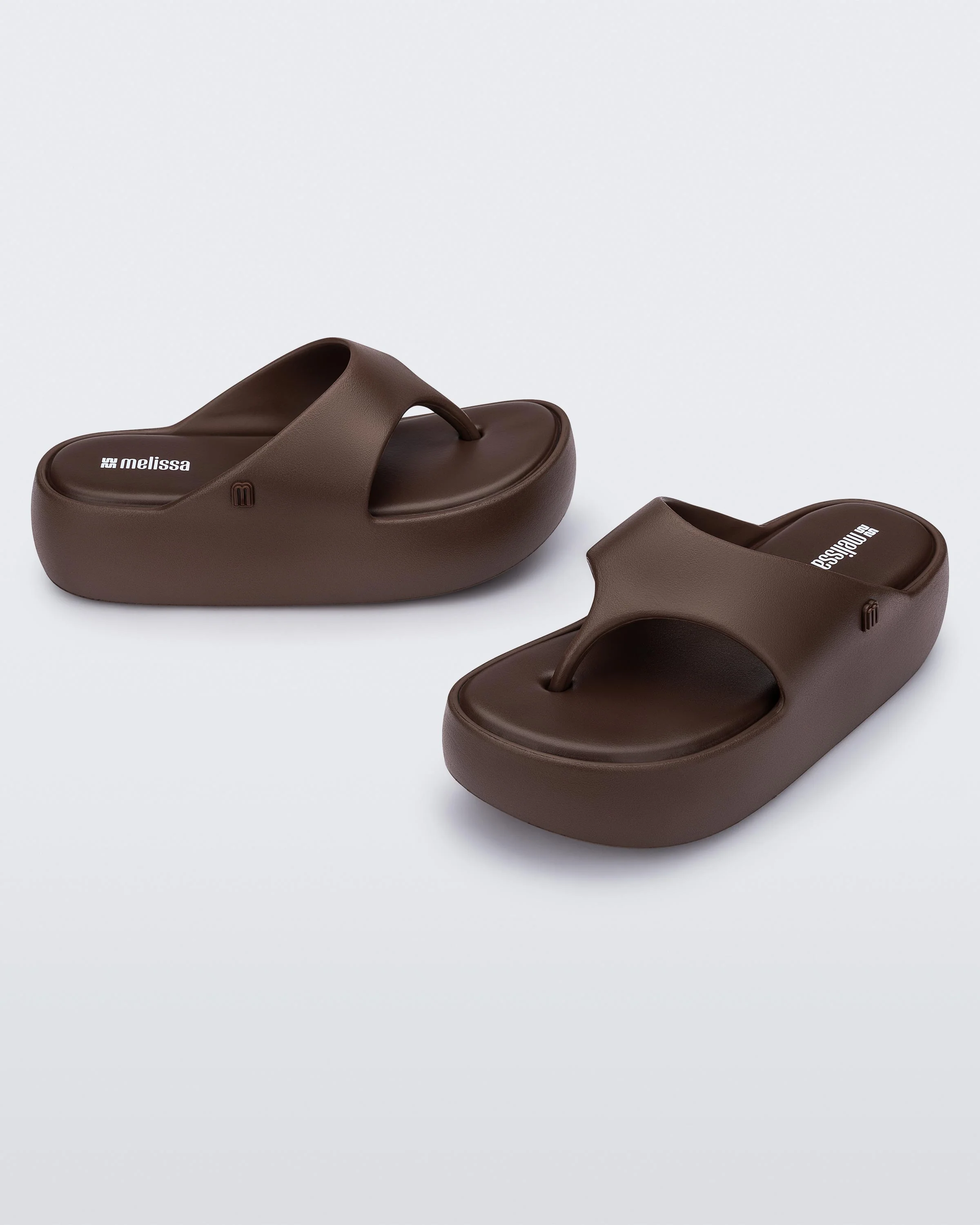MELISSA FREE PLATFORM THONG - BRONZE - Image 3