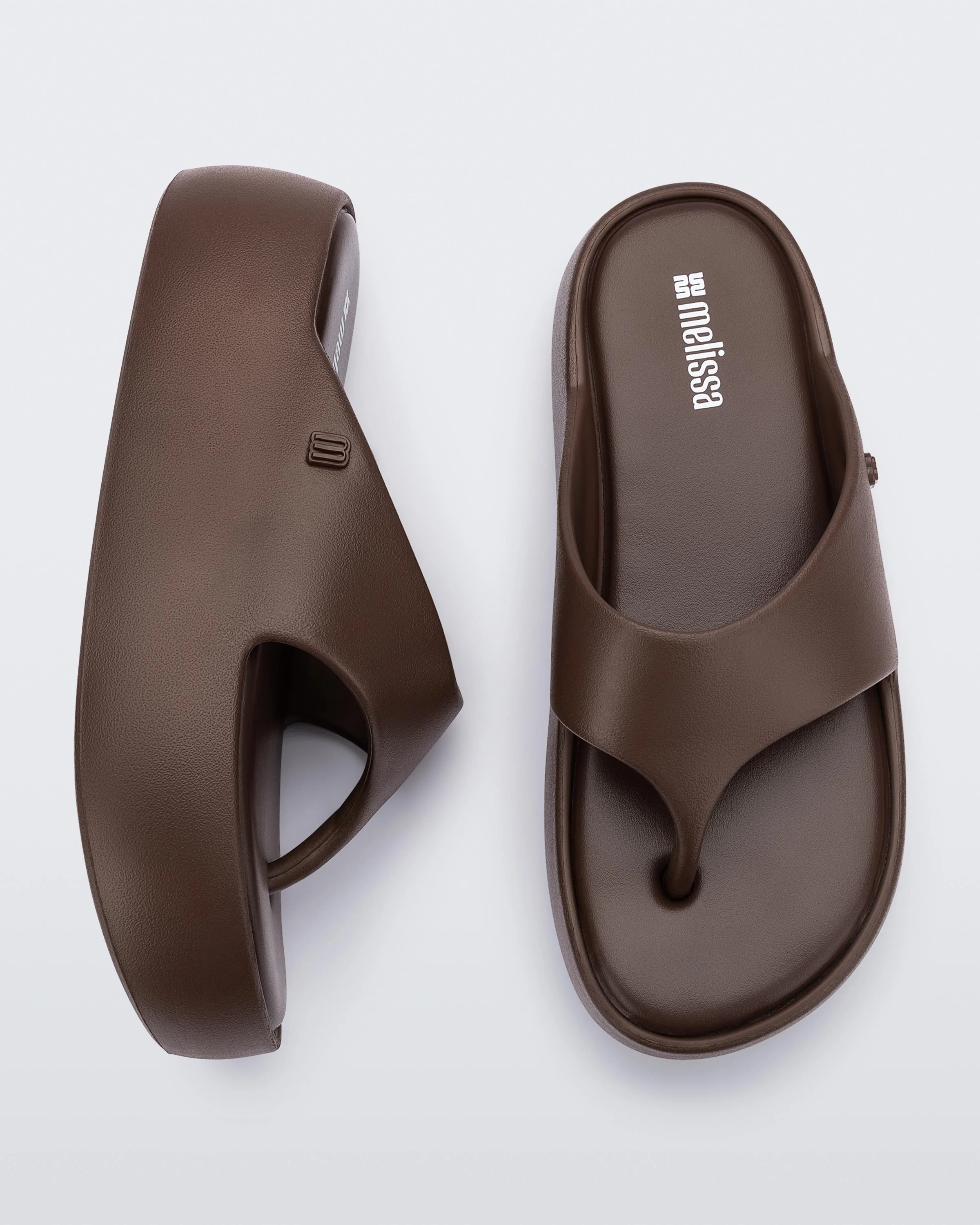MELISSA FREE PLATFORM THONG - BRONZE - Image 4