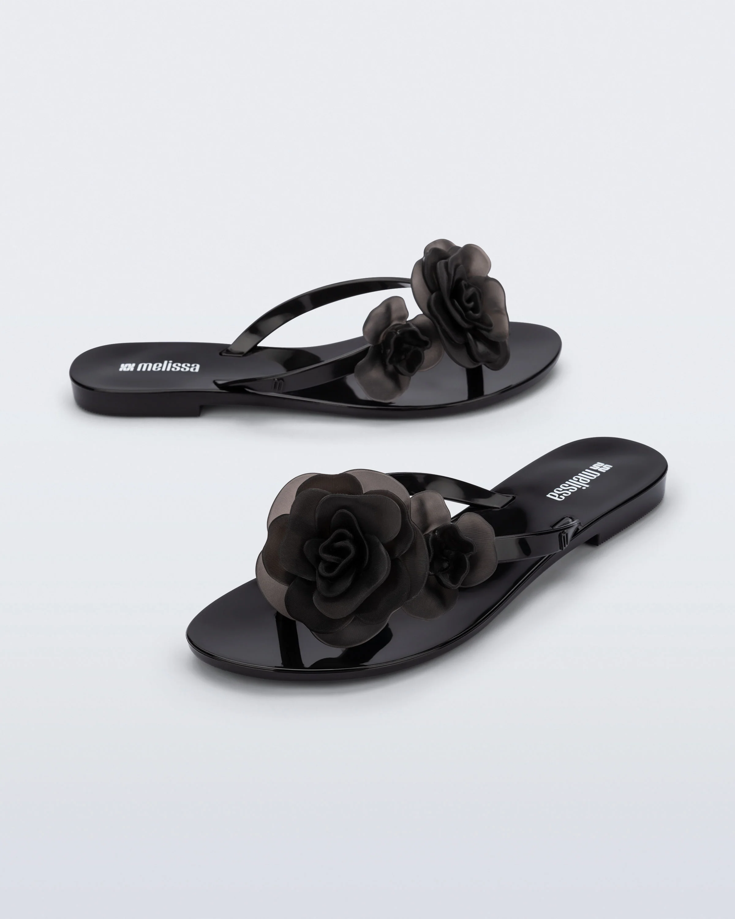 Melissa Harmonic Petals Flip Flop Beige - Image 8