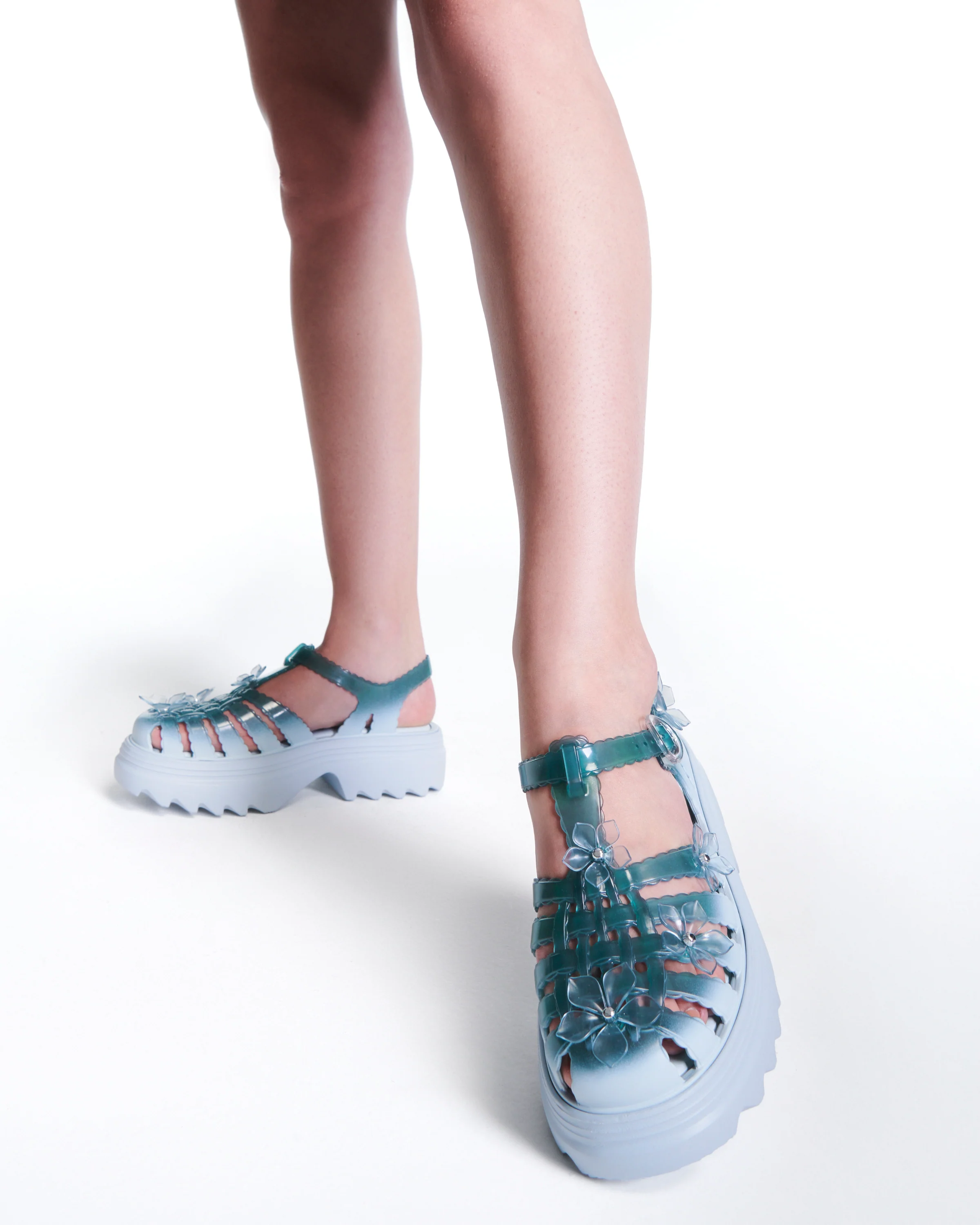 MELISSA POSSESSION PLATFORM + SUSAN FANG BLUE - Image 5