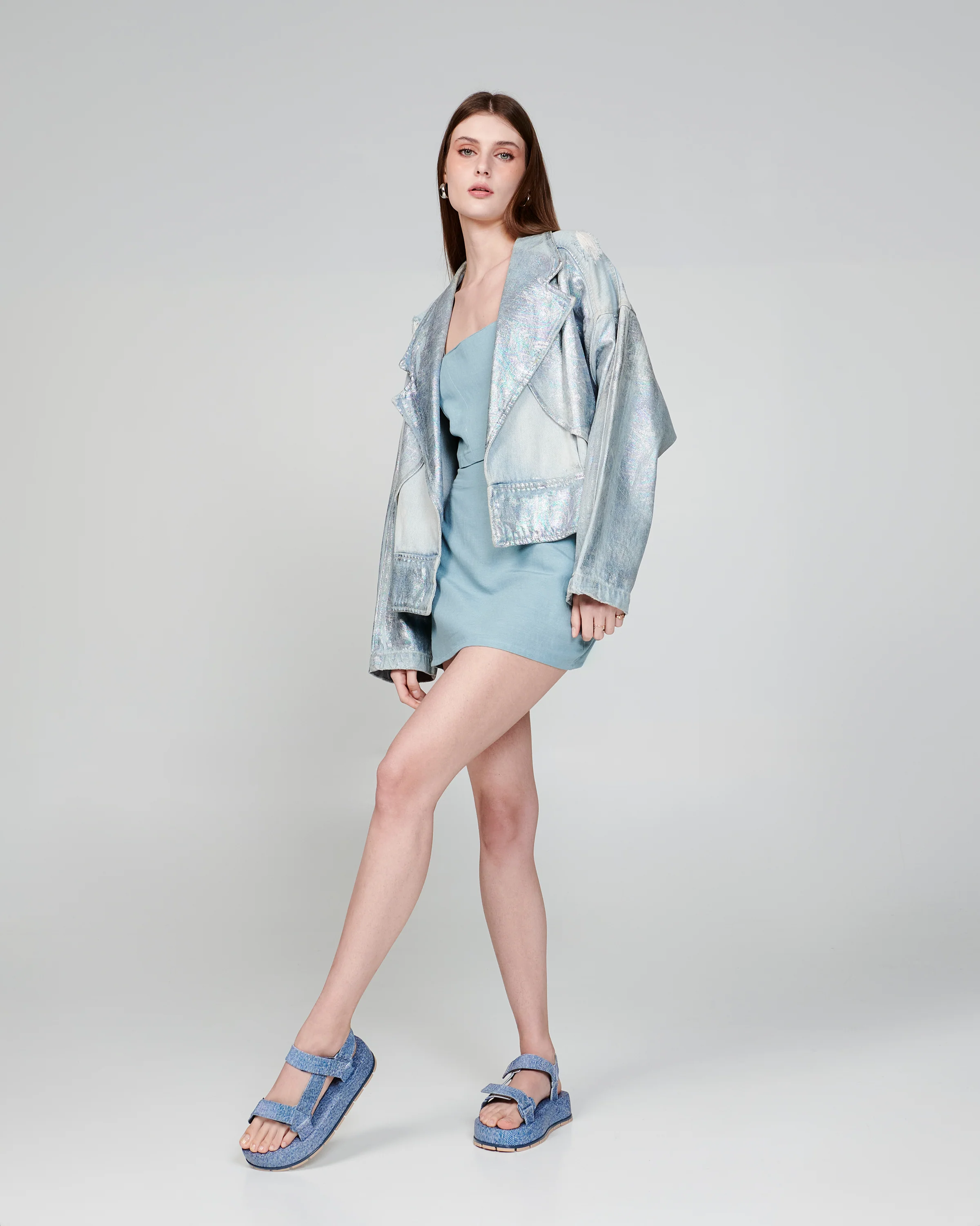 Melissa Flowing Platform Denim - Image 4