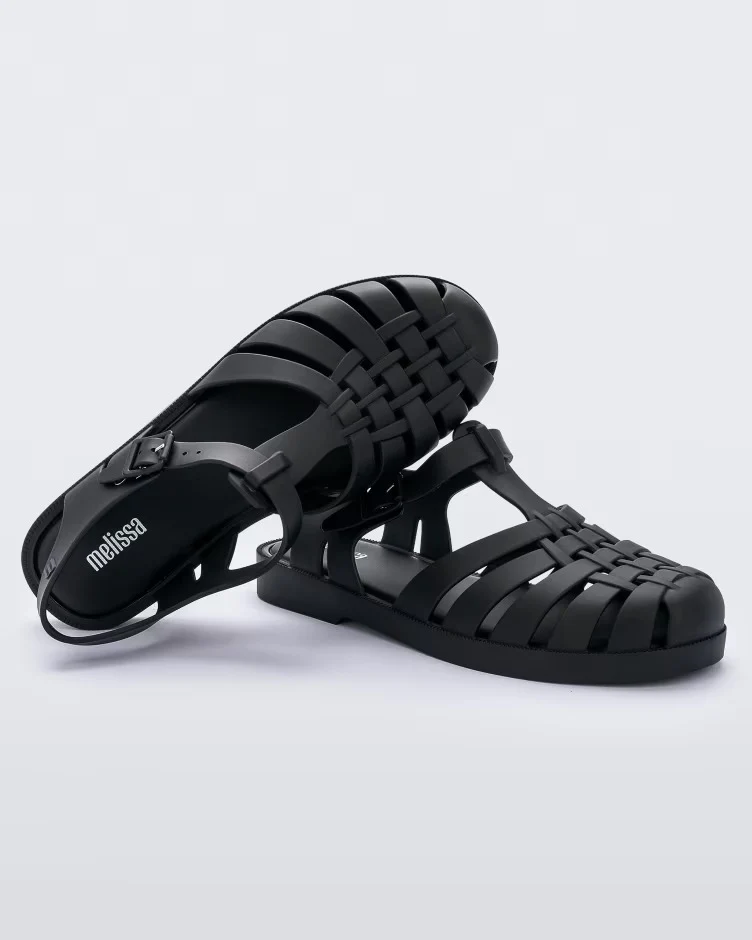 Melissa Possession Sandal - Black Matte - Image 3