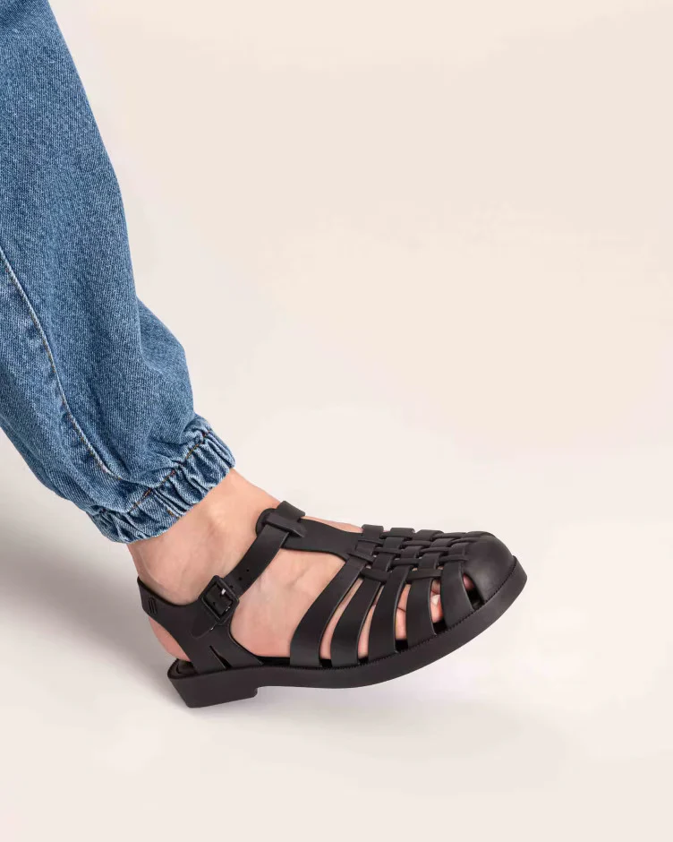 Melissa Possession Sandal - Black Matte - Image 4