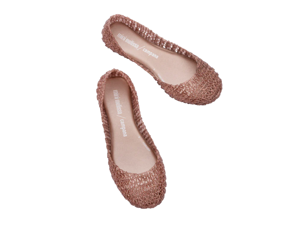 Mini Melissa Campana Papel INF - Glitter Rose - Image 5