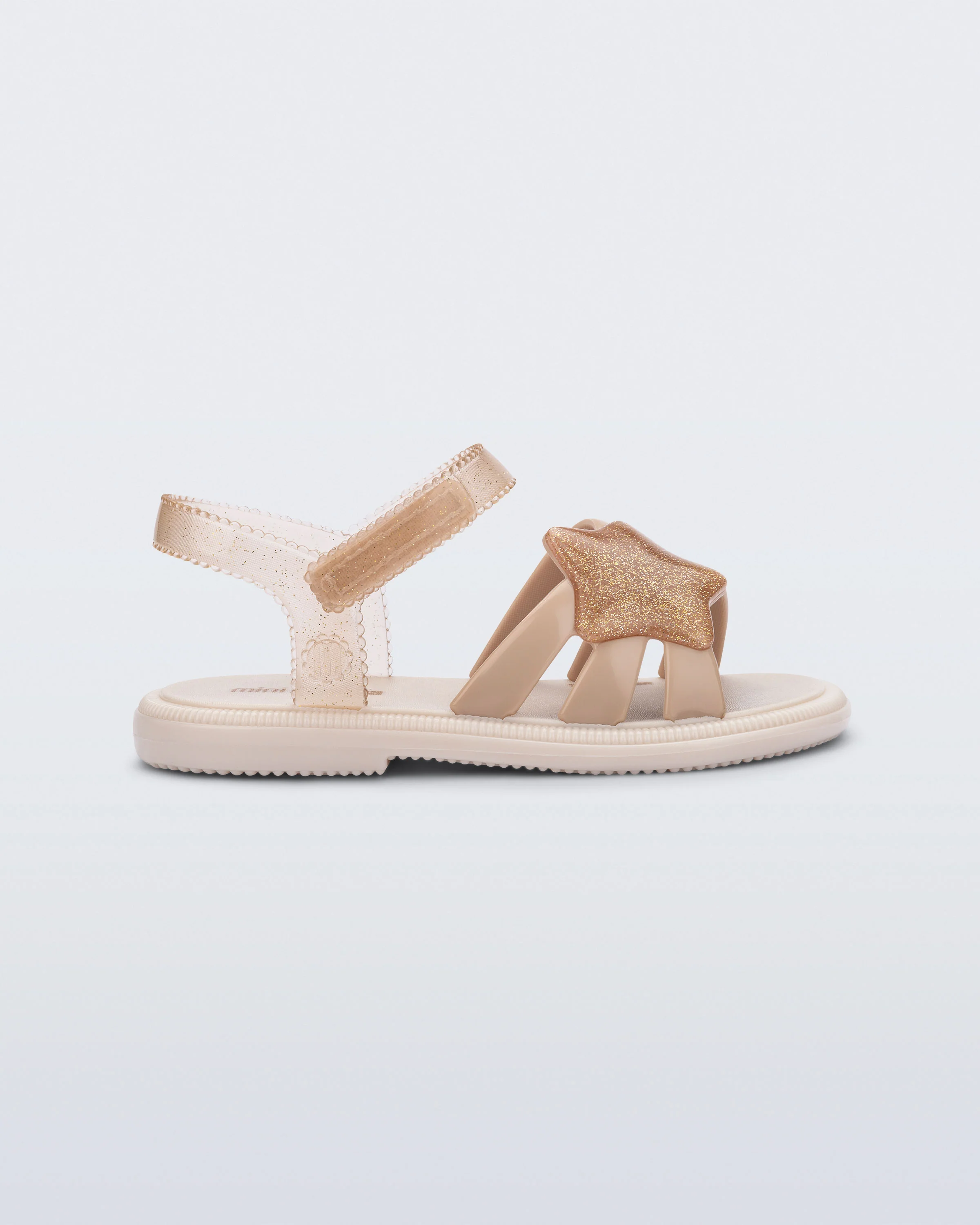 MINI MELISSA HIP SKY BB BEIGE GLITTER