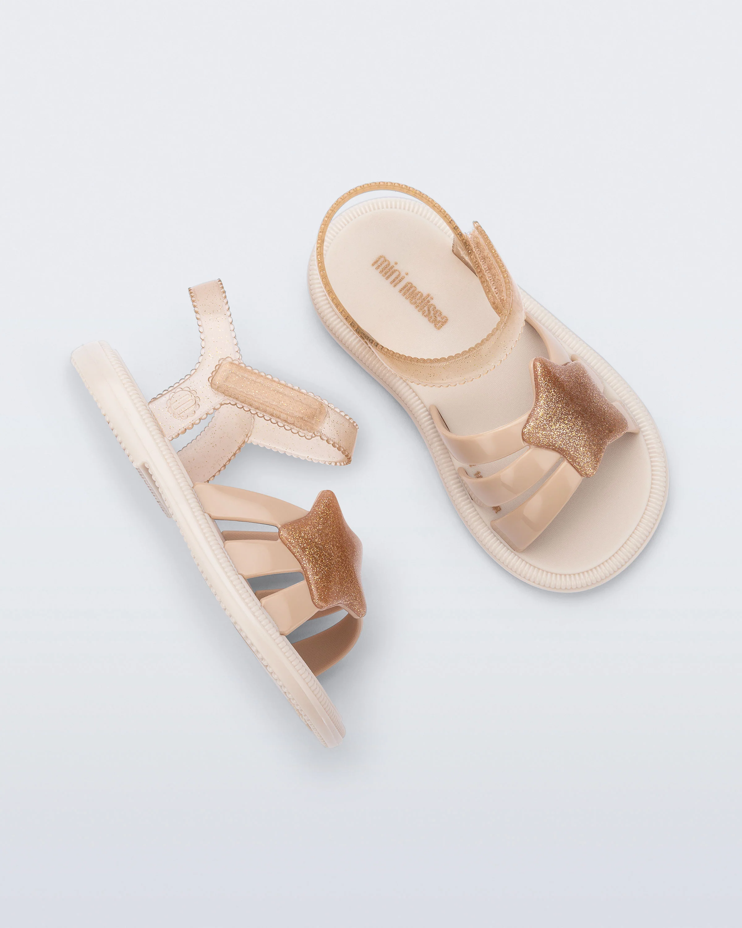 MINI MELISSA HIP SKY BB BEIGE GLITTER - Image 3