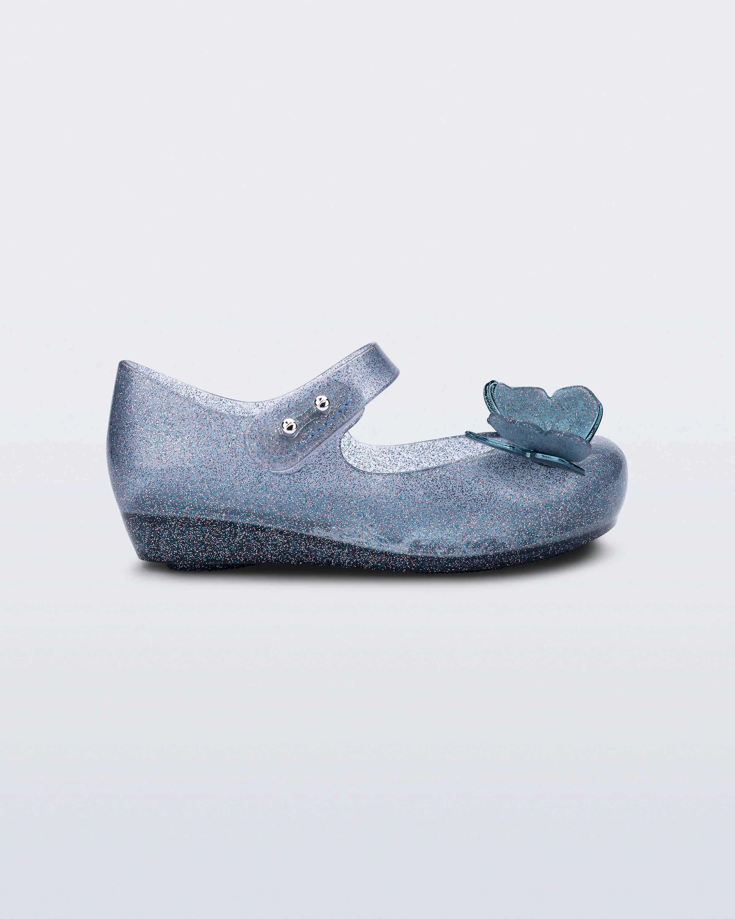 Mini Melissa Ultragirl Fly III Blue Glitter